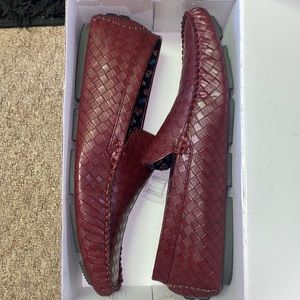 Faranzi loafers burgundy size 12